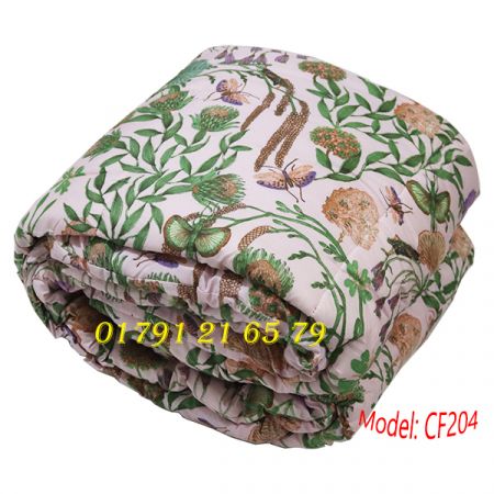 Butterfly & Bee Design Bamboo Cotton Comfort-CF204-Double