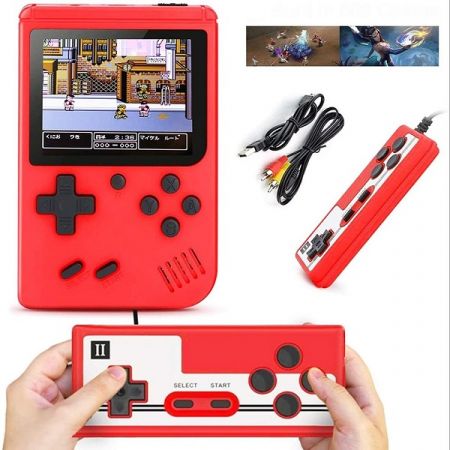 Red Color  400 in 1 Video Games 3.0 Inch Display