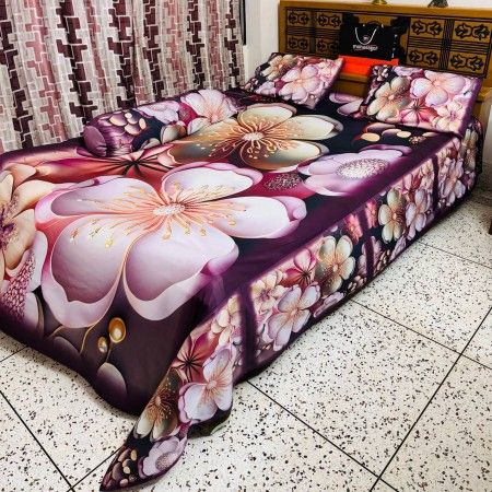 3D Printed Exclusive Bed Sheet 119