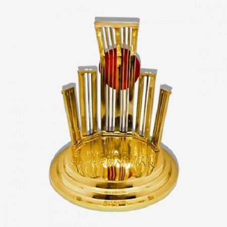 Brass Shaheed Minar Showpiece